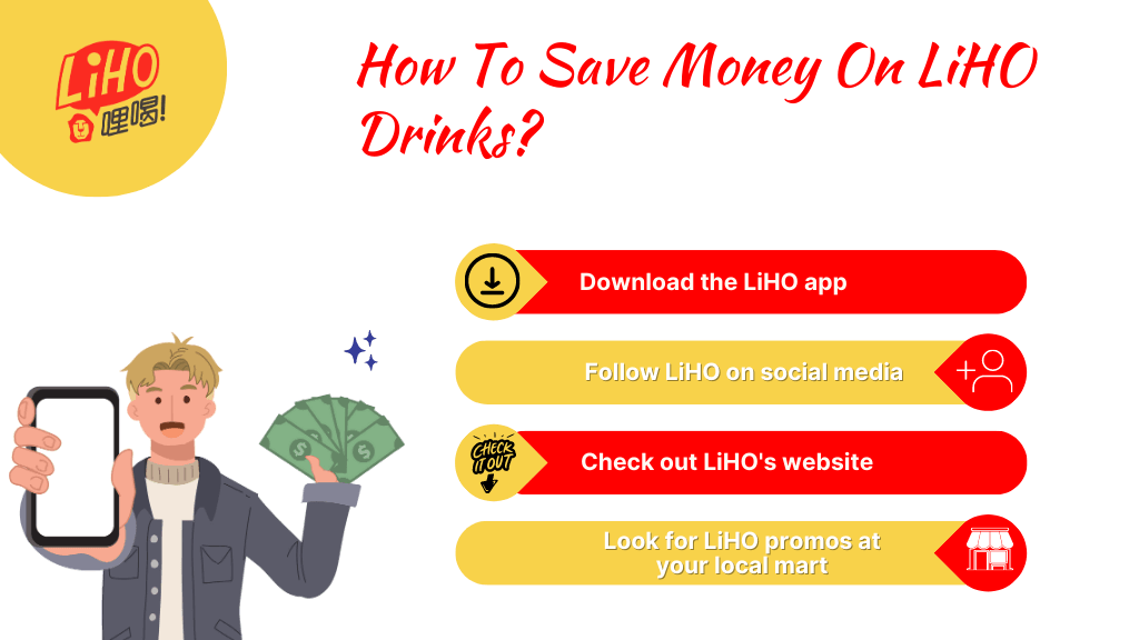 Ways to save money on LiHO Tea drinks