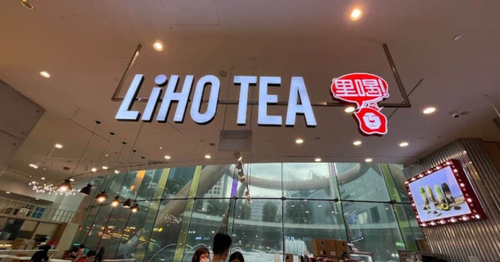 Liho Tea Raffles City In Singapore